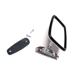 outer review mirror chromed...