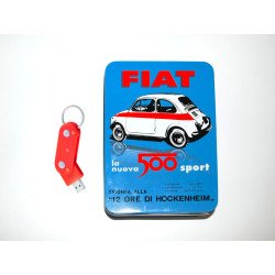 Plechová krabička s USB...