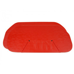 pair of red door panels...