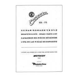 Seznam náhradních dílů...