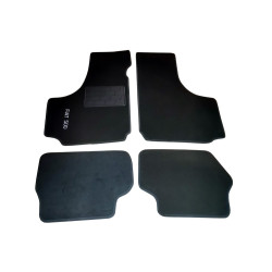 floor mats set black Fiat 500