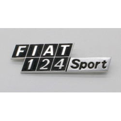 lettering 'FIAT 124 Sport'