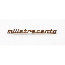 lettering 'milletrecento'
