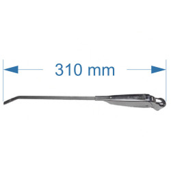 wiper arm front chromed...