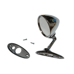 outer review mirror chromed...