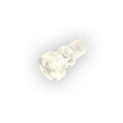 screw for lenses (white) 14 mm