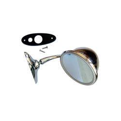 outer review mirror chromed...