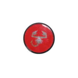 hub cap ABARTH for CD 30 (red)