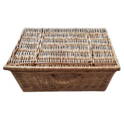 straw suitcase with straw...