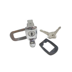 chromed engine hood lock...