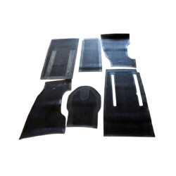 rubber floor mat set Fiat...