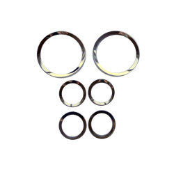 chrom bezel set Fiat 124...