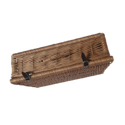 straw suitcase with straw...
