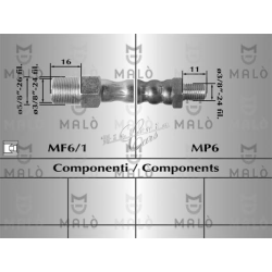 Brzdová hadička...