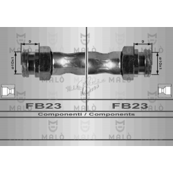 Brzdová hadička zadní...