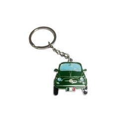 keyring green Fiat 500