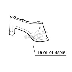 rear wing left Renault 4