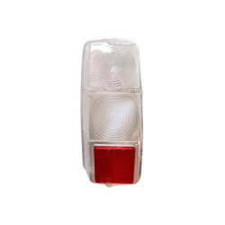 rear lamp lens, clear LH...