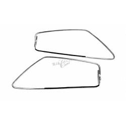 pair of door window frames...