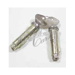 pair of door handle locks...