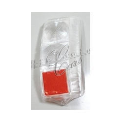 rear lamp lens, clear RH...