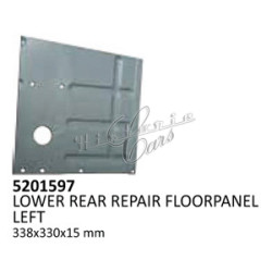 Lower rear repair...