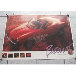 Plakát 'Fiat 124 Spider'