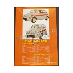 Poster ABARTH 850 TC / 1000 TC