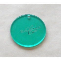 glass for clock Fiat 124...