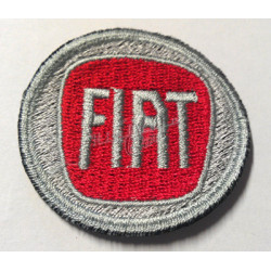 patch "FIAT" red 48 mm