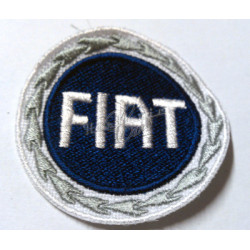 patch "FIAT" blue 48 mm