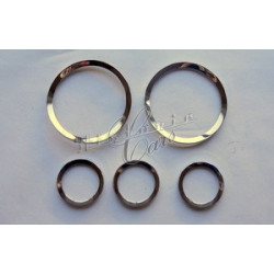 chrom bezel set Fiat 124...