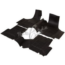 rubber floor mat set Fiat 500