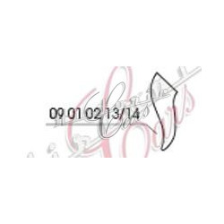 front fender section LH...