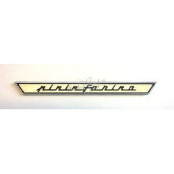 lettering "Pininfarina"