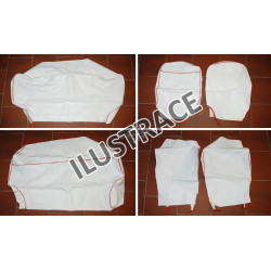 seat cover kit (white) Fiat...