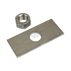 Belt fixing plate + nut...