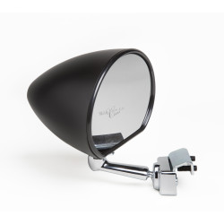 outer review mirror black