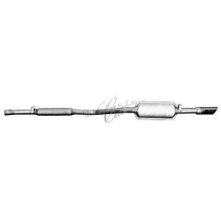 rear silencer (muffler) LH...