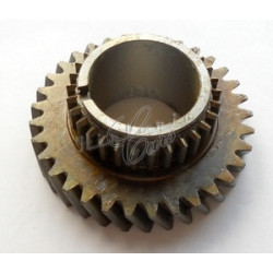 first gear Fiat 124 Sport...