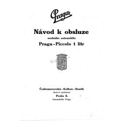 Návod k obsluze Praga...