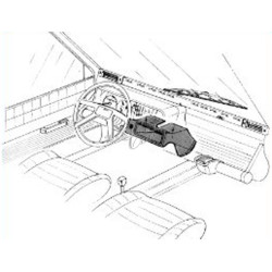 radio console Fiat Panda...