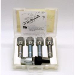 wheel lock set Fiat 124 Sport