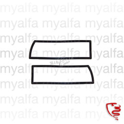 SET RUBBER SEALS BODY/ REAR...