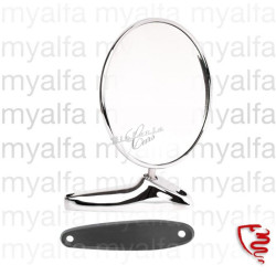 DOOR MIRROR CHROME ROUND...