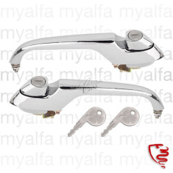 SET OUTER DOOR HANDLES ALFA...