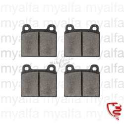 BRAKE PADS 1300-2000 REAR...