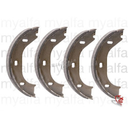 SET BRAKE SHOES 4 PIECES...