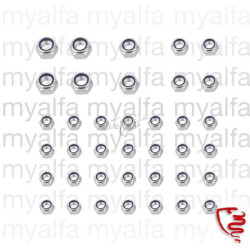 Sada bezpečnostních matic...