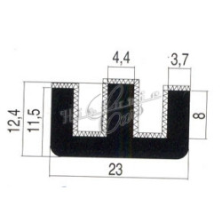 side window guide Fiat 500...